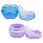 Empty Cosmetic Jars – Refillable Plastic Pots for Travel and Sample Creams