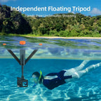 Extendable Buoyancy Selfie Stick – Floating Tripod for GoPro and DJI Action Cameras