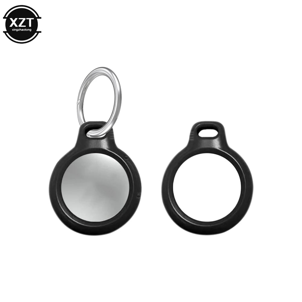 Protective Bumper Case with Strap for Airtag Tracker Keychain