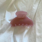 Medium Acetate Hair Claw – Elegant Shark Clip for Women Hair Styling