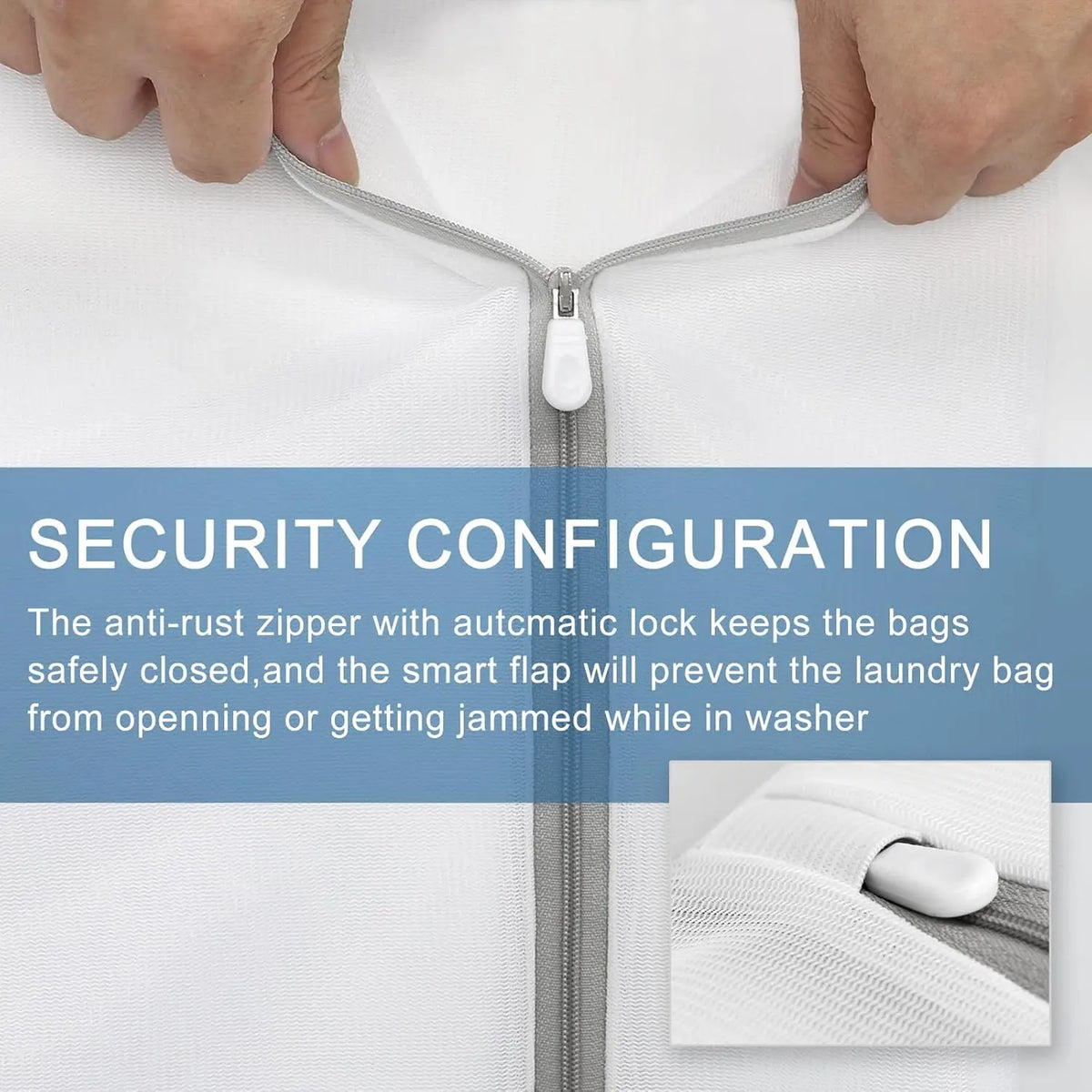 Mesh Laundry Bags – Sturdy Zippered Wash Pouches for Delicate Clothing