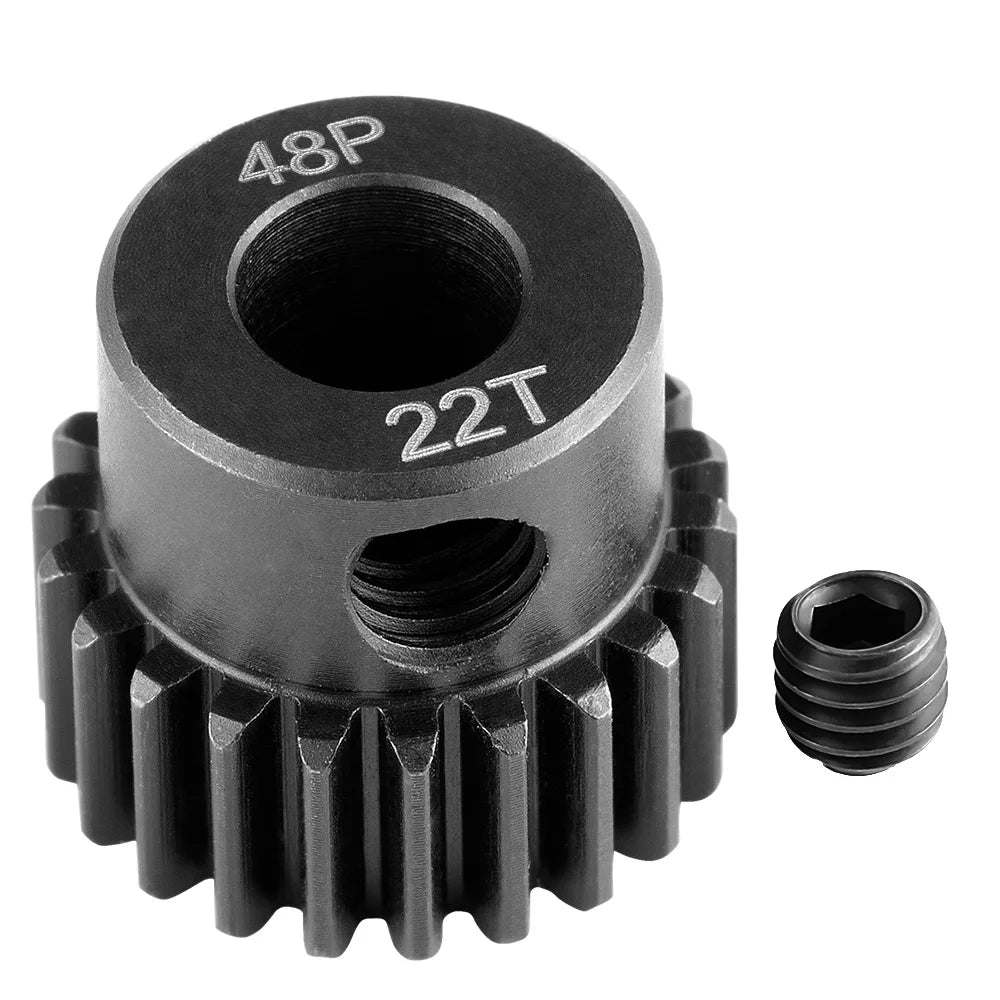 Steel Pinion Gear 17-45T for 5mm Shaft RC Buggy and Crawler
