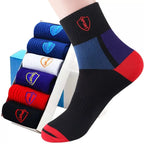 Cotton Mid-calf Socks – Solid Colour Daily Wear for Men