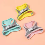 Adjustable Breathable Dog Harness – Safety Vest for Small Pets