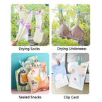 Plastic Clothes Pins – Heavy Duty Laundry Clips for Drying Towels and Socks