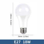 LED Light Bulbs – Energy Efficient E27 E14 Lamps for Home Interior Lighting