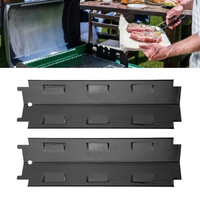 Stainless Steel Heat Shield – BBQ Flame Tamer for Gas Grill Repair
