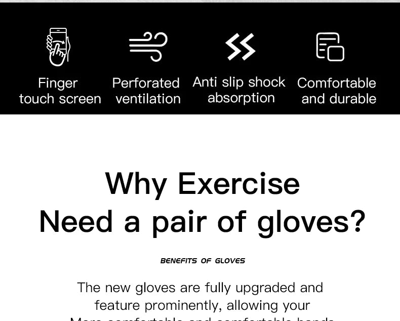 Anti-Slip Full Finger Cycling Gloves – Breathable MTB Gear for Men and Women