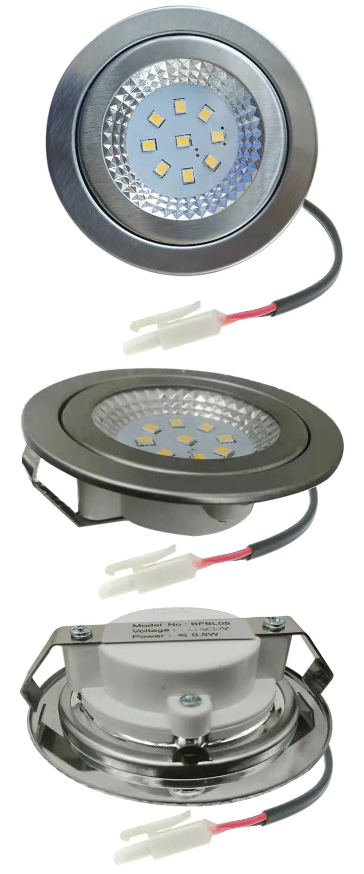 LED Range Hood Light – 55-60mm Replacement Lamp for Kitchen Ventilators