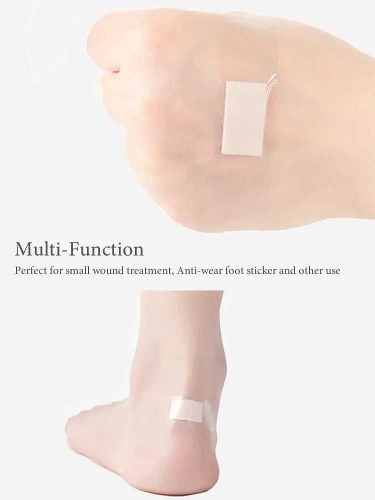 Adhesive Wound Bandages – Transparent Anti-Bacteria Plasters for First Aid
