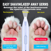 Electric Pet Hair Trimmer – Professional Grooming Tool for Dogs and Cats