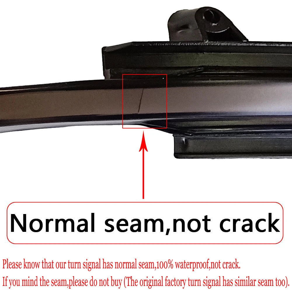 Dynamic LED Side Mirror Turn Signals – Sequential Arrow Light for Peugeot 308
