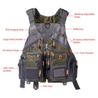 Adjustable Mesh Fishing Vest – Breathable Tackle Gear for Outdoor Sports