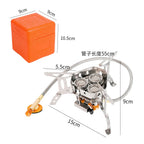 Folding Gas Camping Stove – 5800W Portable Burner for Outdoor Hiking BBQ