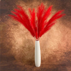 47" Faux Pampas Grass – Tall Fluffy Artificial Stems for Home Decor