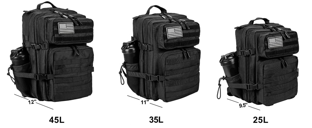 35L Tactical Gym Backpack – Durable Sports Rucksack for Fitness and Travel