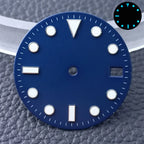 Custom GMT Watch Dial – 28.5mm Single Calendar for NH34 NH35 Movements
