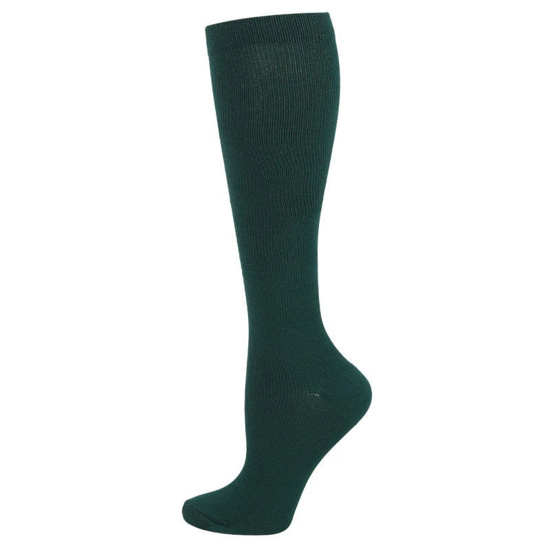 Graduated Compression Stockings – Open Toe Calf Sleeves for Varicose Veins