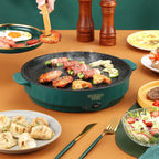 Electric Non-Stick Multicooker – Portable Frying Pan for Home Cooking