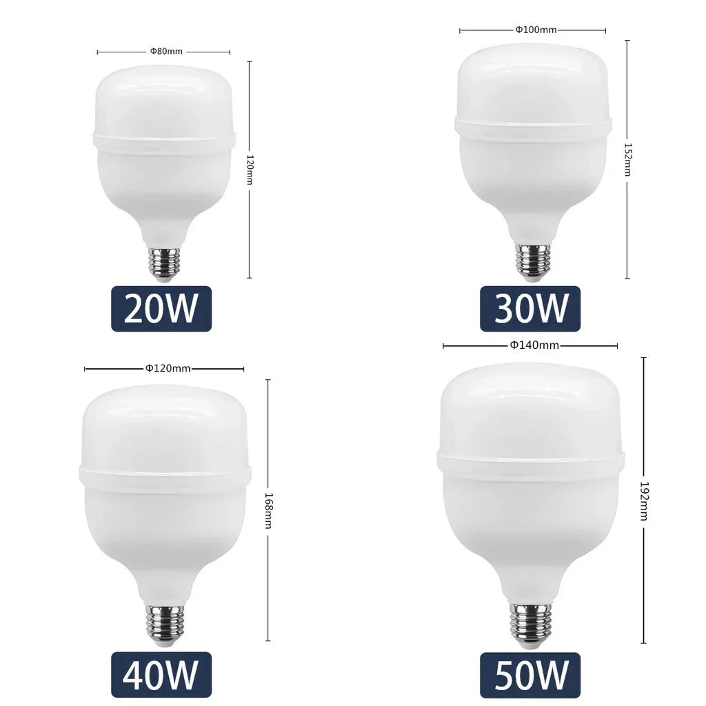 Super Bright 50W LED Bulb – Energy Efficient Lighting for Home Living Room