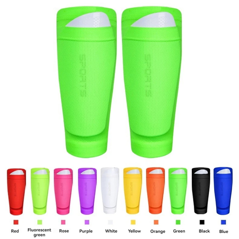 Soccer Shin Guard Socks – EVA Cushion Protection for Kids and Youth Sports