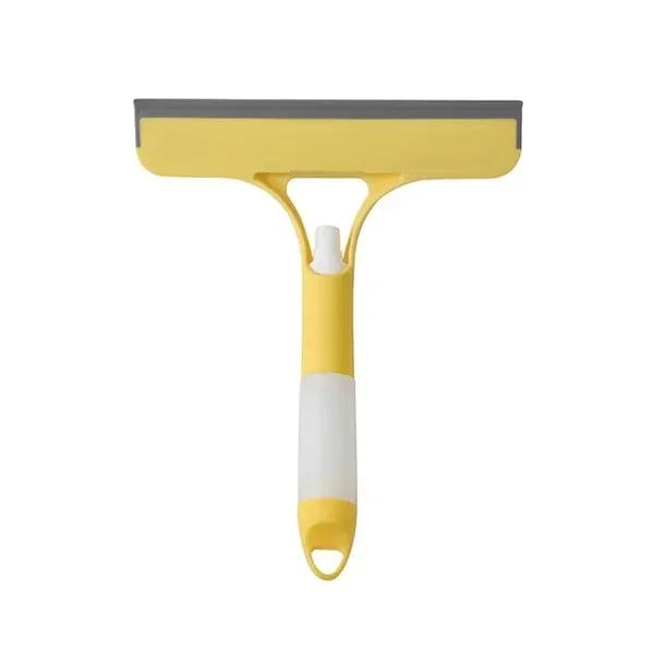Glass Cleaning Squeegee – Spray Bottle Window Scrubber for Home Automotive