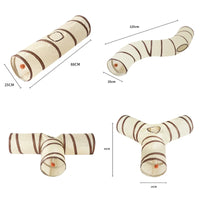 Foldable Pet Tunnel – Interactive Cat Toy for Indoor Exercise and Play
