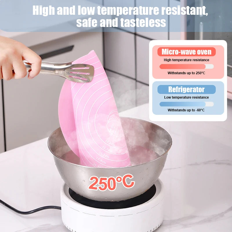 Silicone Cake Turntable Mat – Non-stick Heat Resistant Tool for Baking