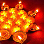 Mexican Marigold Garland LED Lights – Artificial Flower Decor for Day of the Dead