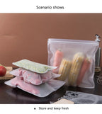Silicone Food Storage Bags – Leakproof Reusable Containers for Freezer Kitchen