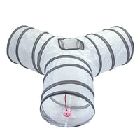 Foldable Pet Tunnel – Interactive Cat Toy for Indoor Training and Play