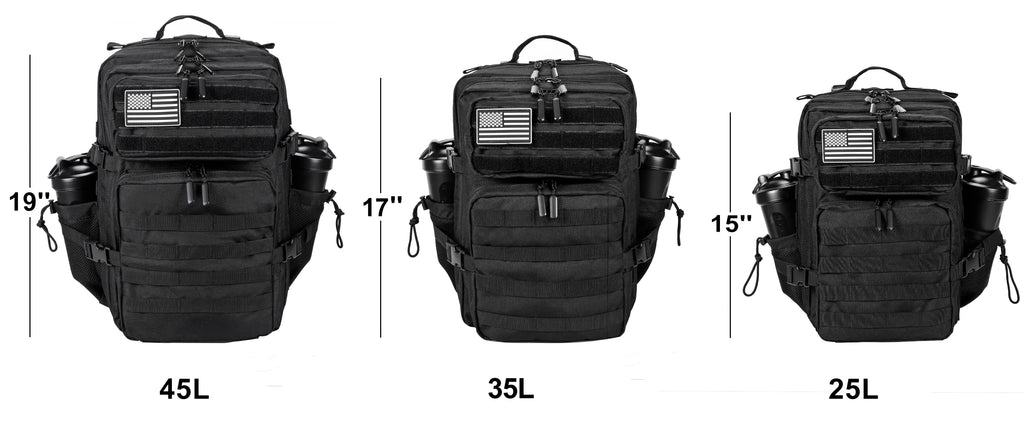 35L Tactical Gym Backpack – Durable Sports Rucksack for Fitness and Travel