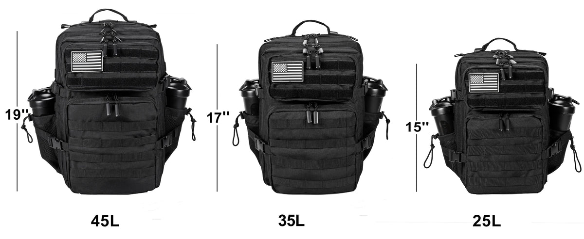 35L Tactical Gym Backpack – Durable Sports Rucksack for Fitness and Travel