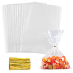 Clear Cellophane Bags – Transparent Plastic Packaging for Party Gift Favors