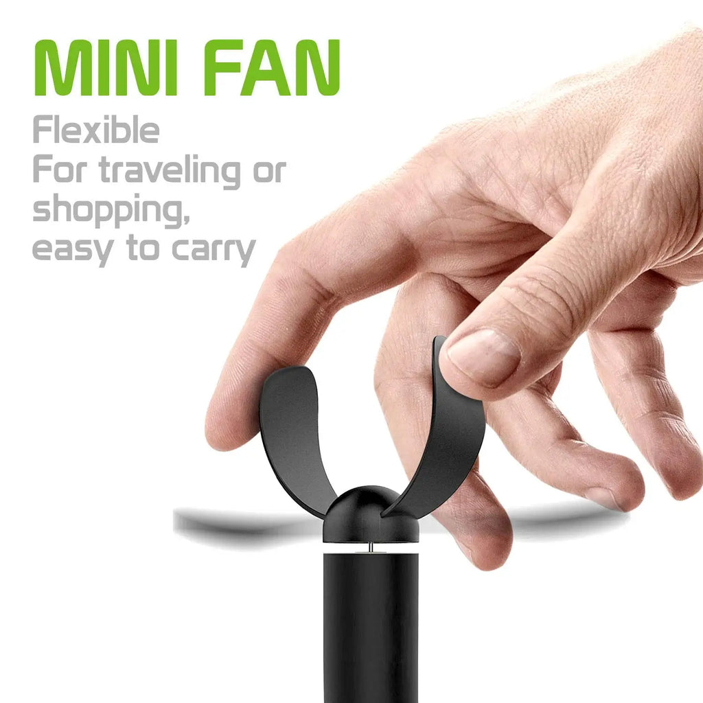 Portable Mini USB Fan – Flexible Bendable Cooling Gadget for Laptop and Travel