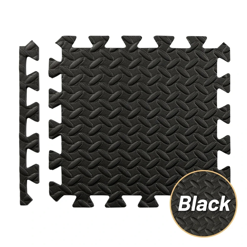 Interlocking EVA Foam Floor Tiles – Non-Slip Exercise Mats for Home Gym