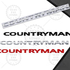 3D Metal Letter Emblem – Rear Trunk Badge for MINI Cooper S Styling