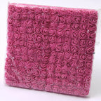 Mini Foam Rose Flower Heads – 2cm Craft Embellishments for Wedding Decor