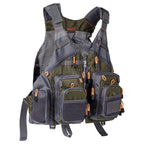 Adjustable Mesh Fishing Vest – Breathable Tackle Gear for Outdoor Sports