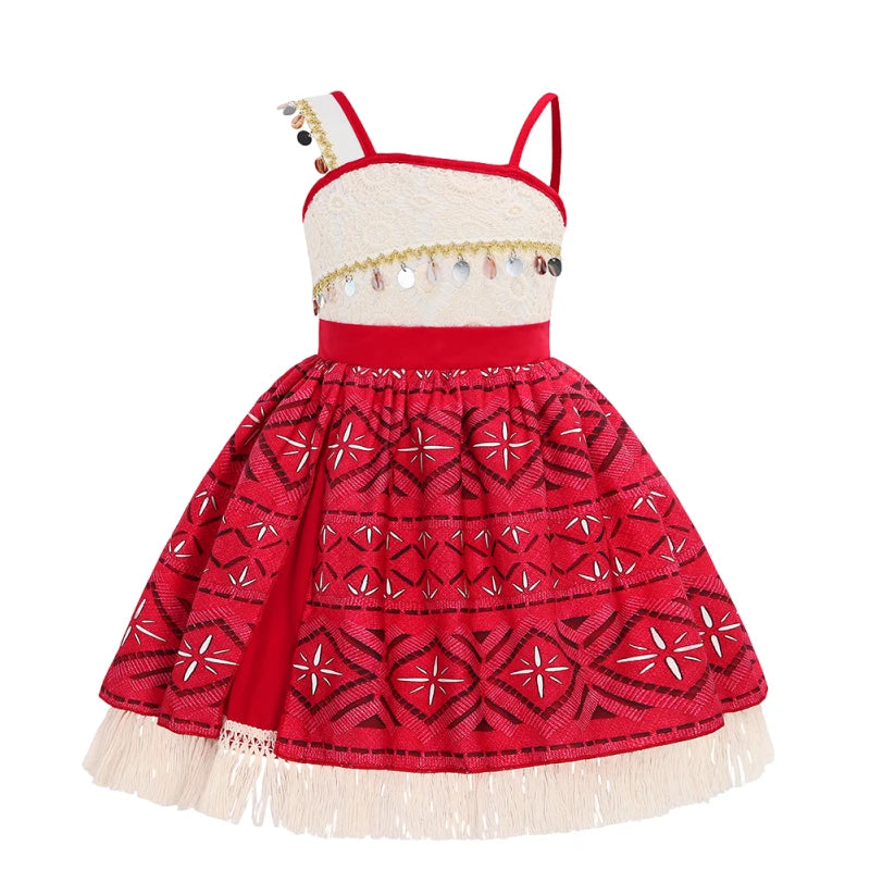 Princess Costume Dress – Kids Summer Cosplay Outfit for Party