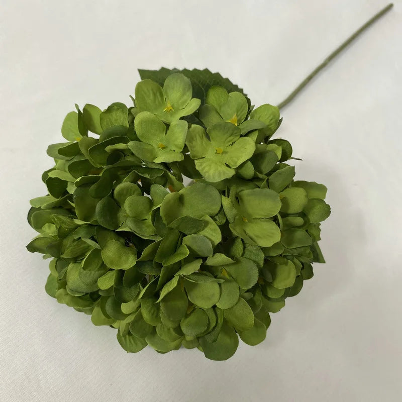Silk Hydrangea Bouquet – 58cm Artificial Flowers for Wedding Home Decor
