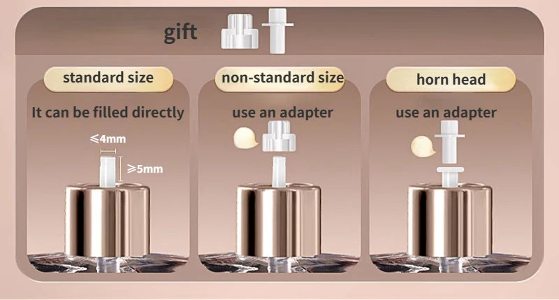 Refillable Aluminum Perfume Atomizer – Portable Spray Bottle for Travel