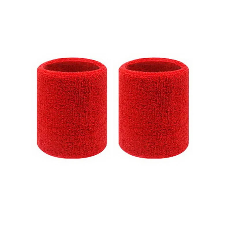 Sports Wristbands – Sweat Absorbing Cotton Wrist Guards for Basketball