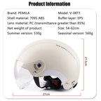 Cycling Helmet with Goggles – Protective MTB Gear for Adults