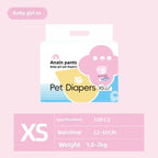 Disposable Male Dog Diapers – Leak-proof Waterproof Shorts for Puppy Care