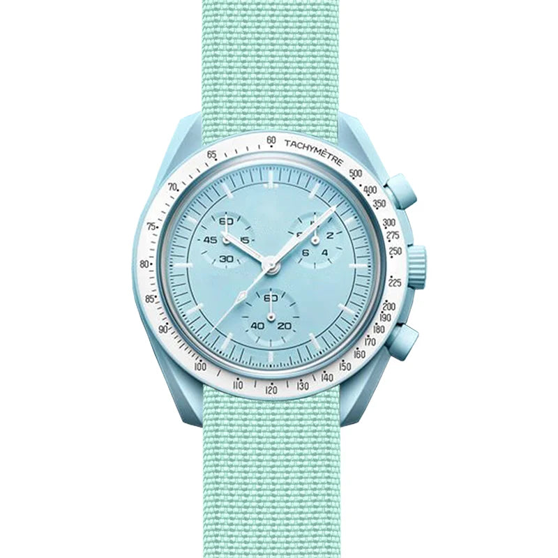 20mm Nylon Watch Strap – Durable Sport Bracelet for Swatch x Omega MoonSwatch