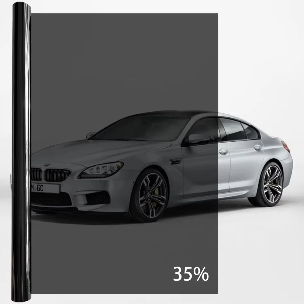 Automotive Window Tint Film – UV Solar Protection for Car Privacy 50x300cm