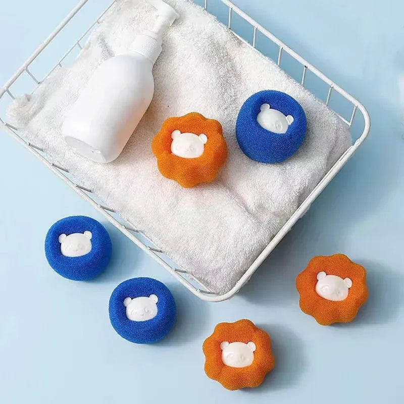 Reusable Laundry Balls – Pet Hair Remover for Washing Machine Lint