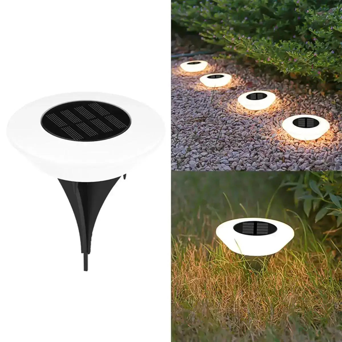 Solar LED Ground Light – Waterproof Landscape Lamp for Outdoor Garden Decor