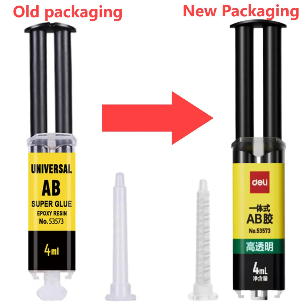 Epoxy Resin AB Glue – Waterproof Fast Setting Adhesive for Wood Metal Repair